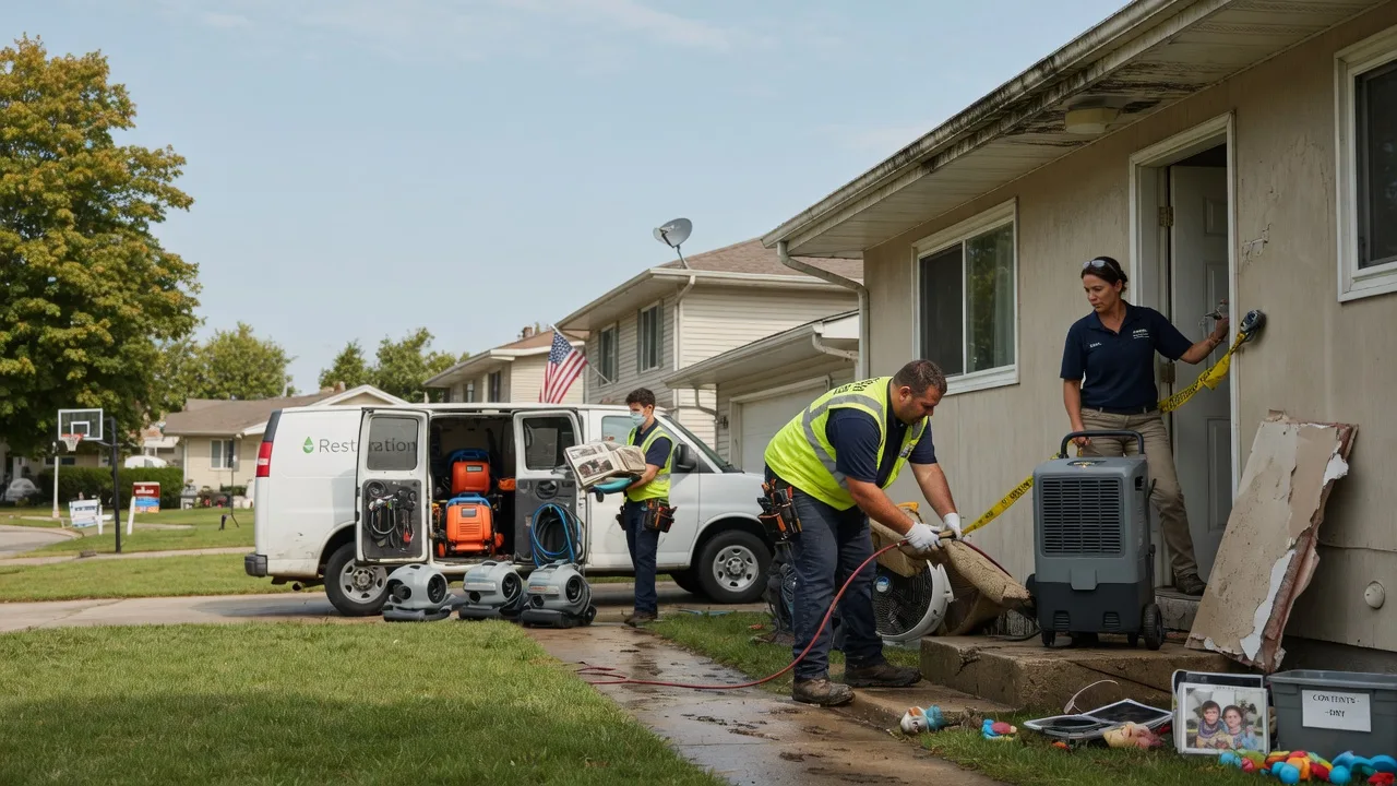 Water Damage Restoration in Temple, OK near me